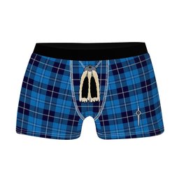 ScotsTee Shop Scottish Douglas Variation Clan Highland Kilt Sporran Tartan Boxer Briefs