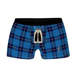 ScotsTee Shop Scottish Douglas Variation Clan Highland Kilt Sporran Tartan Boxer Briefs