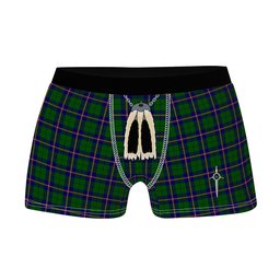 ScotsTee Shop Scottish Carmichael Modern Clan Highland Kilt Sporran Tartan Boxer Briefs