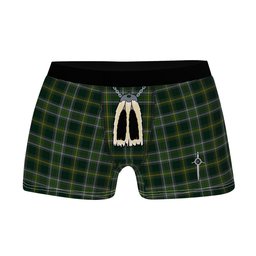 ScotsTee Shop Scottish Connell Hunting Clan Highland Kilt Sporran Tartan Boxer Briefs