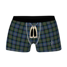ScotsTee Shop Scottish Cameron of Erracht Ancient Clan Highland Kilt Sporran Tartan Boxer Briefs