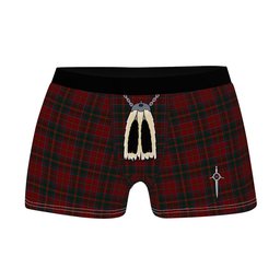ScotsTee Shop Scottish Donald of Glencoe Clan Highland Kilt Sporran Tartan Boxer Briefs