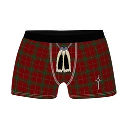 ScotsTee Shop Scottish Carruthers Clan Highland Kilt Sporran Tartan Boxer Briefs
