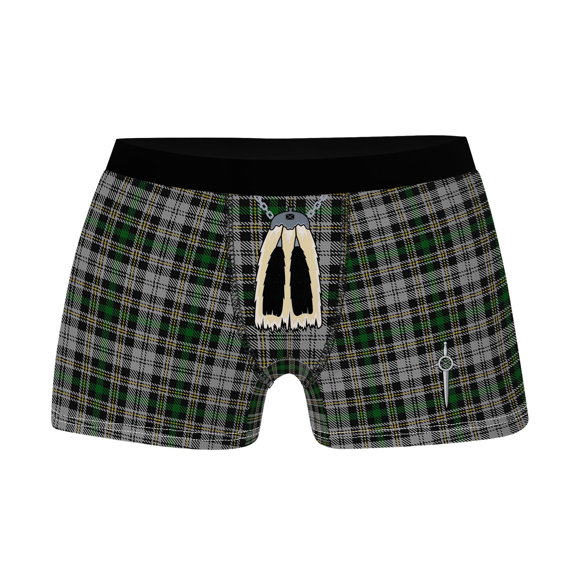ScotsTee Shop Scottish Dalgliesh Dress Clan Highland Kilt Sporran Tartan Boxer Briefs