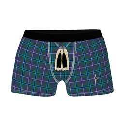 ScotsTee Shop Scottish Douglas Modern Clan Highland Kilt Sporran Tartan Boxer Briefs