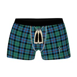 ScotsTee Shop Scottish Campbel of Cawdor Ancient Clan Highland Kilt Sporran Tartan Boxer Briefs