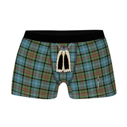 ScotsTee Shop Scottish Caldwell Clan Highland Kilt Sporran Tartan Boxer Briefs