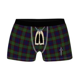 ScotsTee Shop Scottish Cunningham Hunting Clan Highland Kilt Sporran Tartan Boxer Briefs