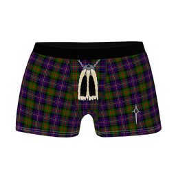 ScotsTee Shop Scottish Chalmers Clan Highland Kilt Sporran Tartan Boxer Briefs