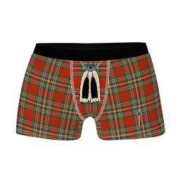 ScotsTee Shop Scottish Chattan Ancient Clan Highland Kilt Sporran Tartan Boxer Briefs