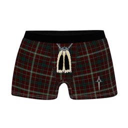 ScotsTee Shop Scottish Clifford Clan Highland Kilt Sporran Tartan Boxer Briefs