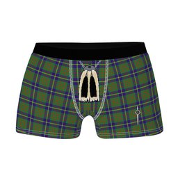 ScotsTee Shop Scottish Cameron of Lochiel Hunting Clan Highland Kilt Sporran Tartan Boxer Briefs