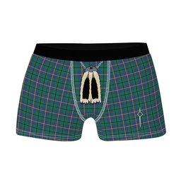ScotsTee Shop Scottish Carmichael Ancient Clan Highland Kilt Sporran Tartan Boxer Briefs