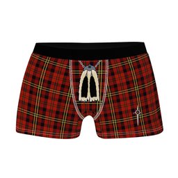 ScotsTee Shop Scottish Davis Clan Highland Kilt Sporran Tartan Boxer Briefs