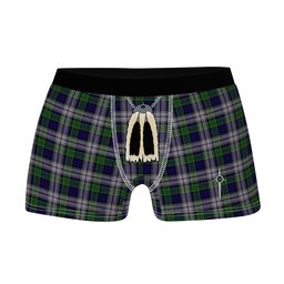 ScotsTee Shop Scottish Colquhoun Dress Clan Highland Kilt Sporran Tartan Boxer Briefs