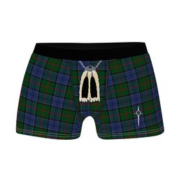 ScotsTee Shop Scottish Colquhoun Clan Highland Kilt Sporran Tartan Boxer Briefs