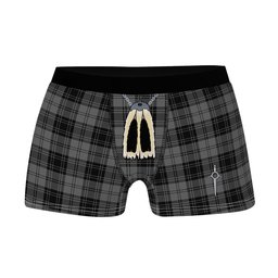 ScotsTee Shop Scottish Douglas Grey Clan Highland Kilt Sporran Tartan Boxer Briefs