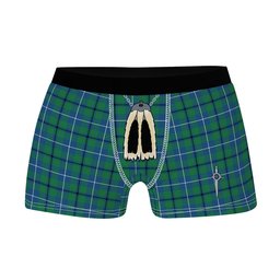 ScotsTee Shop Scottish Douglas Ancient Clan Highland Kilt Sporran Tartan Boxer Briefs