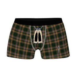 ScotsTee Shop Scottish Buchanan Hunting SC Clan Highland Kilt Sporran Tartan Boxer Briefs