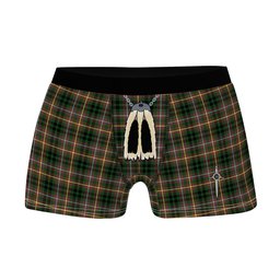 ScotsTee Shop Scottish Buchanan Hunting SC Clan Highland Kilt Sporran Tartan Boxer Briefs