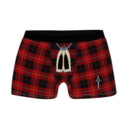 ScotsTee Shop Scottish Cunningham Clan Highland Kilt Sporran Tartan Boxer Briefs