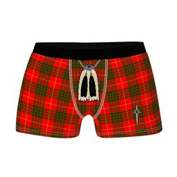 ScotsTee Shop Scottish Cameron Modern Clan Highland Kilt Sporran Tartan Boxer Briefs