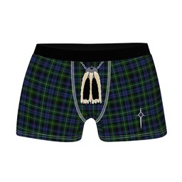 ScotsTee Shop Scottish Campbell of Argyll 01 Clan Highland Kilt Sporran Tartan Boxer Briefs