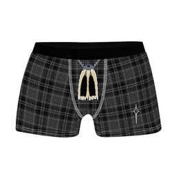 ScotsTee Shop Scottish Drummond Grey Clan Highland Kilt Sporran Tartan Boxer Briefs