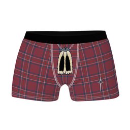 ScotsTee Shop Scottish Burnett Hunting Modern Clan Highland Kilt Sporran Tartan Boxer Briefs