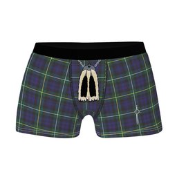 ScotsTee Shop Scottish Campbell Argyll Modern Clan Highland Kilt Sporran Tartan Boxer Briefs