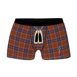 ScotsTee Shop Scottish Cameron of Lochiel Ancient Clan Highland Kilt Sporran Tartan Boxer Briefs