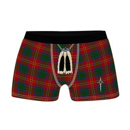 ScotsTee Shop Scottish Connolly Dress Clan Highland Kilt Sporran Tartan Boxer Briefs