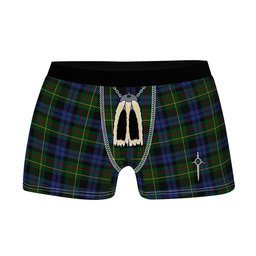 ScotsTee Shop Scottish Gow Hunting 2 Clan Highland Kilt Sporran Tartan Boxer Briefs