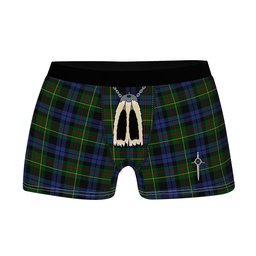 ScotsTee Shop Scottish Gow Hunting 2 Clan Highland Kilt Sporran Tartan Boxer Briefs
