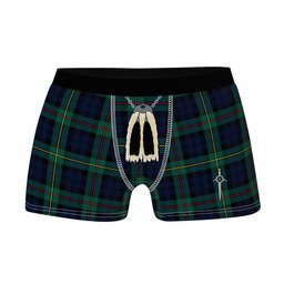 ScotsTee Shop Scottish Ewing Modern Clan Highland Kilt Sporran Tartan Boxer Briefs