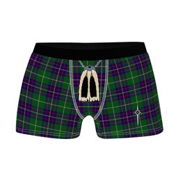 ScotsTee Shop Scottish Inglis Clan Highland Kilt Sporran Tartan Boxer Briefs