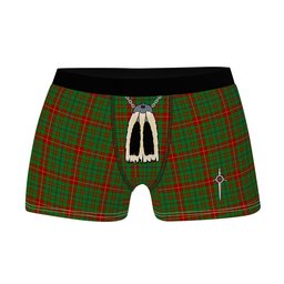 ScotsTee Shop Scottish Fulton SC Clan Highland Kilt Sporran Tartan Boxer Briefs
