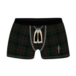 ScotsTee Shop Scottish Kalkofen Clan Highland Kilt Sporran Tartan Boxer Briefs