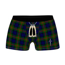 ScotsTee Shop Scottish Dundas Modern 02 Clan Highland Kilt Sporran Tartan Boxer Briefs