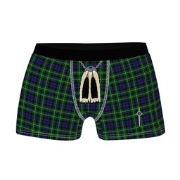 ScotsTee Shop Scottish Graham of Montrose Clan Highland Kilt Sporran Tartan Boxer Briefs