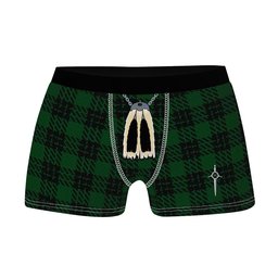 ScotsTee Shop Scottish Graham Clan Highland Kilt Sporran Tartan Boxer Briefs
