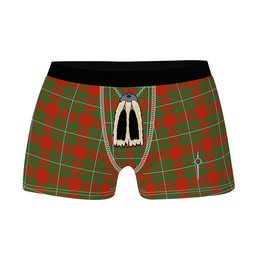ScotsTee Shop Scottish Gregor Ancient Clan Clan Highland Kilt Sporran Tartan Boxer Briefs