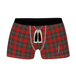 ScotsTee Shop Scottish Gregor Modern Clan Clan Highland Kilt Sporran Tartan Boxer Briefs