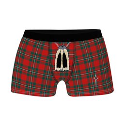 ScotsTee Shop Scottish Gregor Modern Clan Clan Highland Kilt Sporran Tartan Boxer Briefs