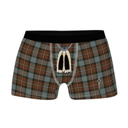 ScotsTee Shop Scottish Fergusson Weathered Clan Highland Kilt Sporran Tartan Boxer Briefs