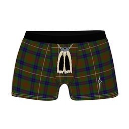 ScotsTee Shop Scottish Fraser Hunting Clan Highland Kilt Sporran Tartan Boxer Briefs
