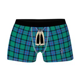 ScotsTee Shop Scottish Flower Of Scotland SC Clan Highland Kilt Sporran Tartan Boxer Briefs