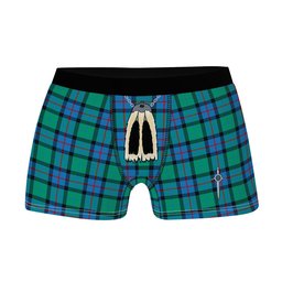 ScotsTee Shop Scottish Flower Of Scotland SC Clan Highland Kilt Sporran Tartan Boxer Briefs