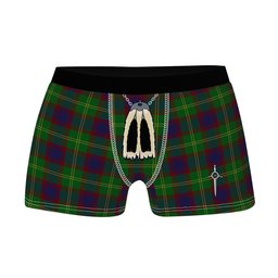 ScotsTee Shop Scottish Durie Clan Highland Kilt Sporran Tartan Boxer Briefs