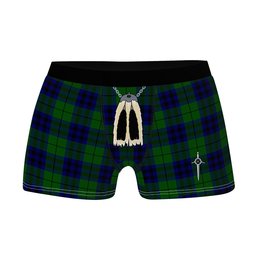 ScotsTee Shop Scottish Keith Modern Clan Highland Kilt Sporran Tartan Boxer Briefs